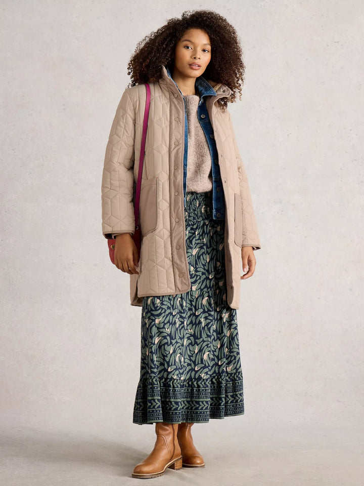 Carmel Borg Quilted Coat