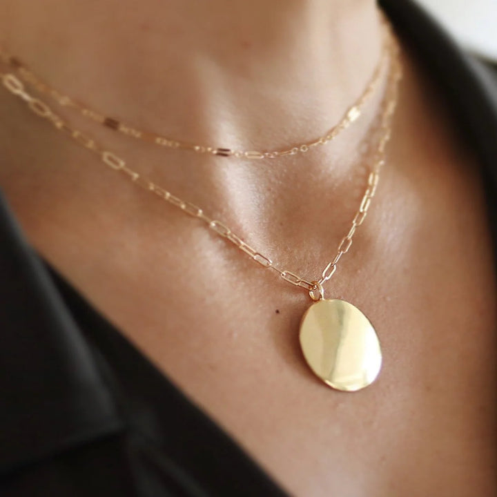 Chlöe Disc Necklace