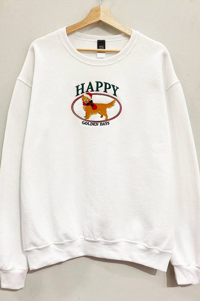 Golden Days Holiday Sweatshirt