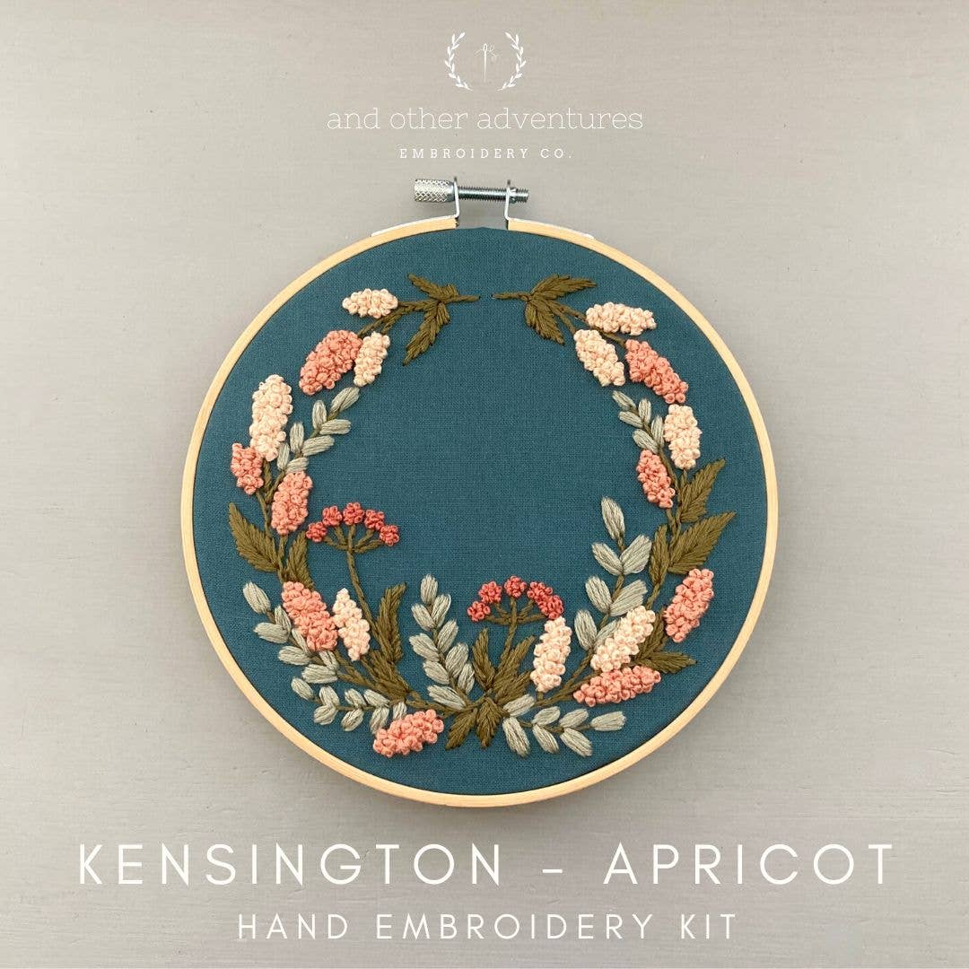 Embroidery Kit | Kensington in Apricot