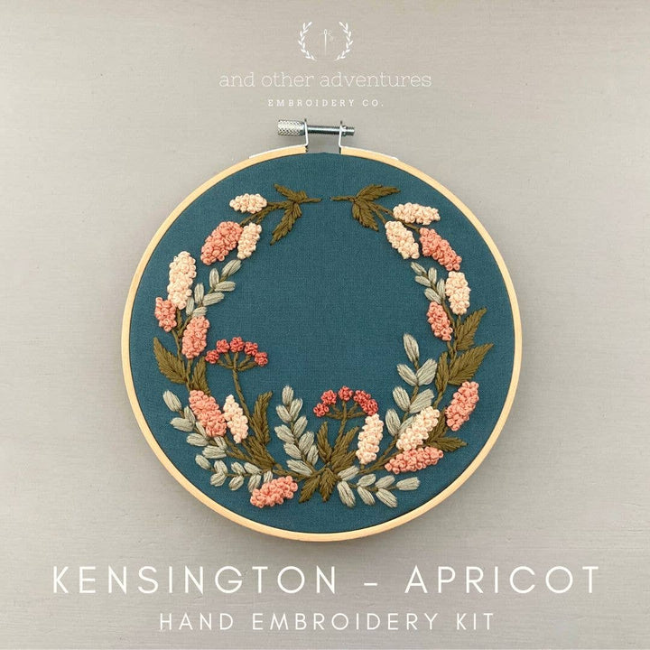 Embroidery Kit | Kensington in Apricot