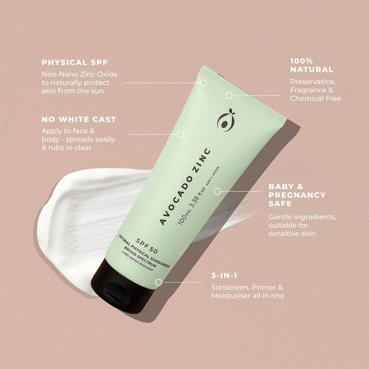 SPF 50 Natural Face Sunscreen