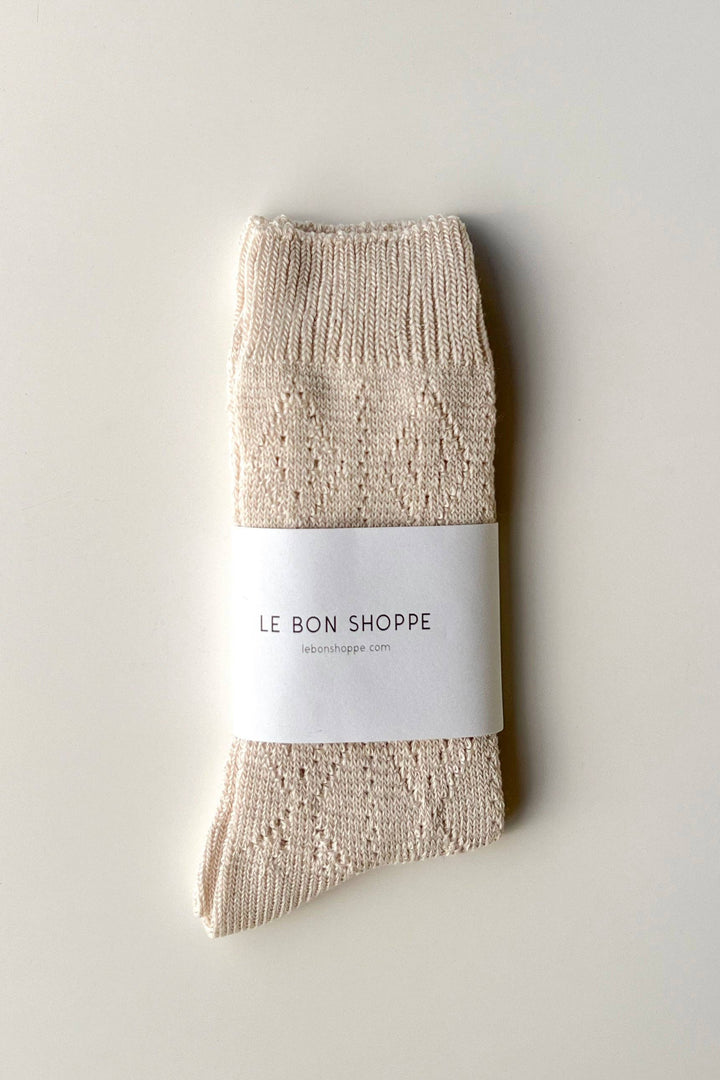 Modal Eyelet Socks