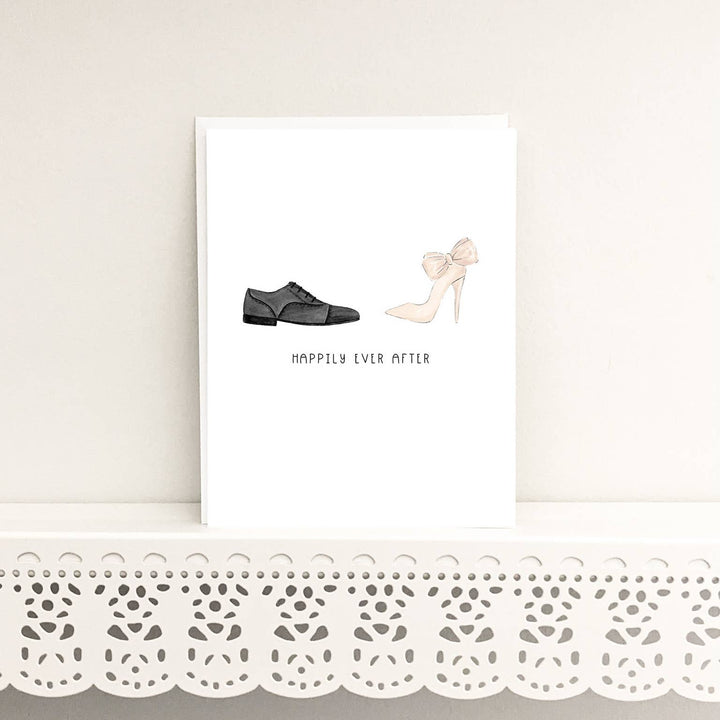 Happily Ever After Mr + Mrs Card