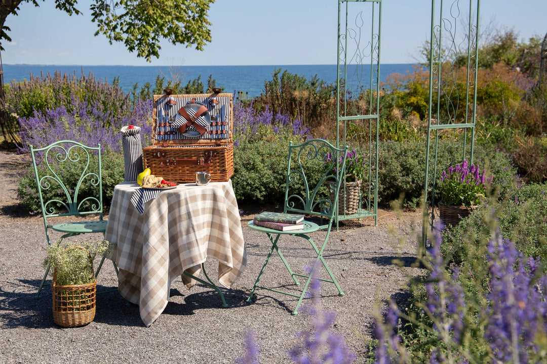 Metal Bistrop Set of 3