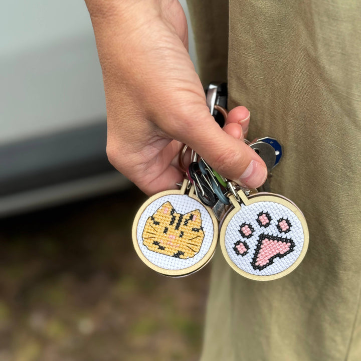 I Love You Cherry Much! Mini Cross Stitch Kit