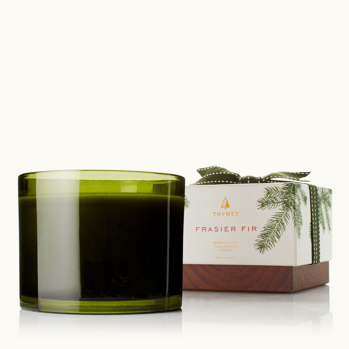 Frasier Fir Poured Candle Green 3-Wick