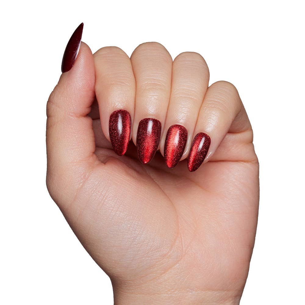 Ruby Slipper Press-On Nails | Sparkle Red