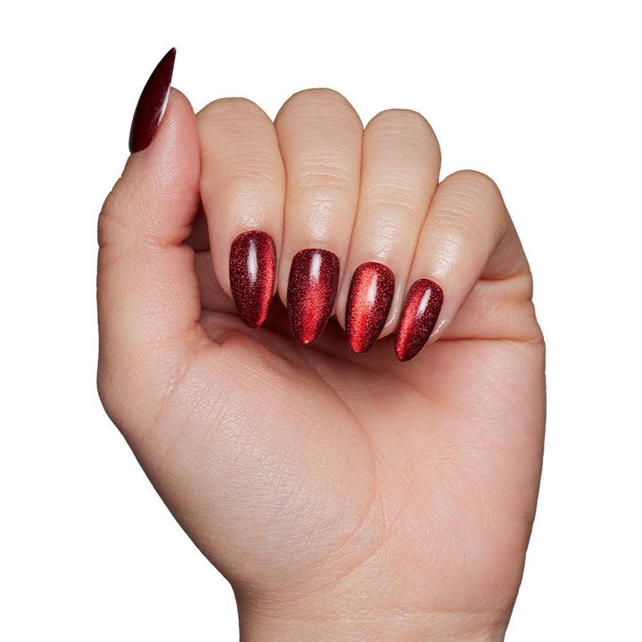 Ruby Slipper Press-On Nails | Sparkle Red