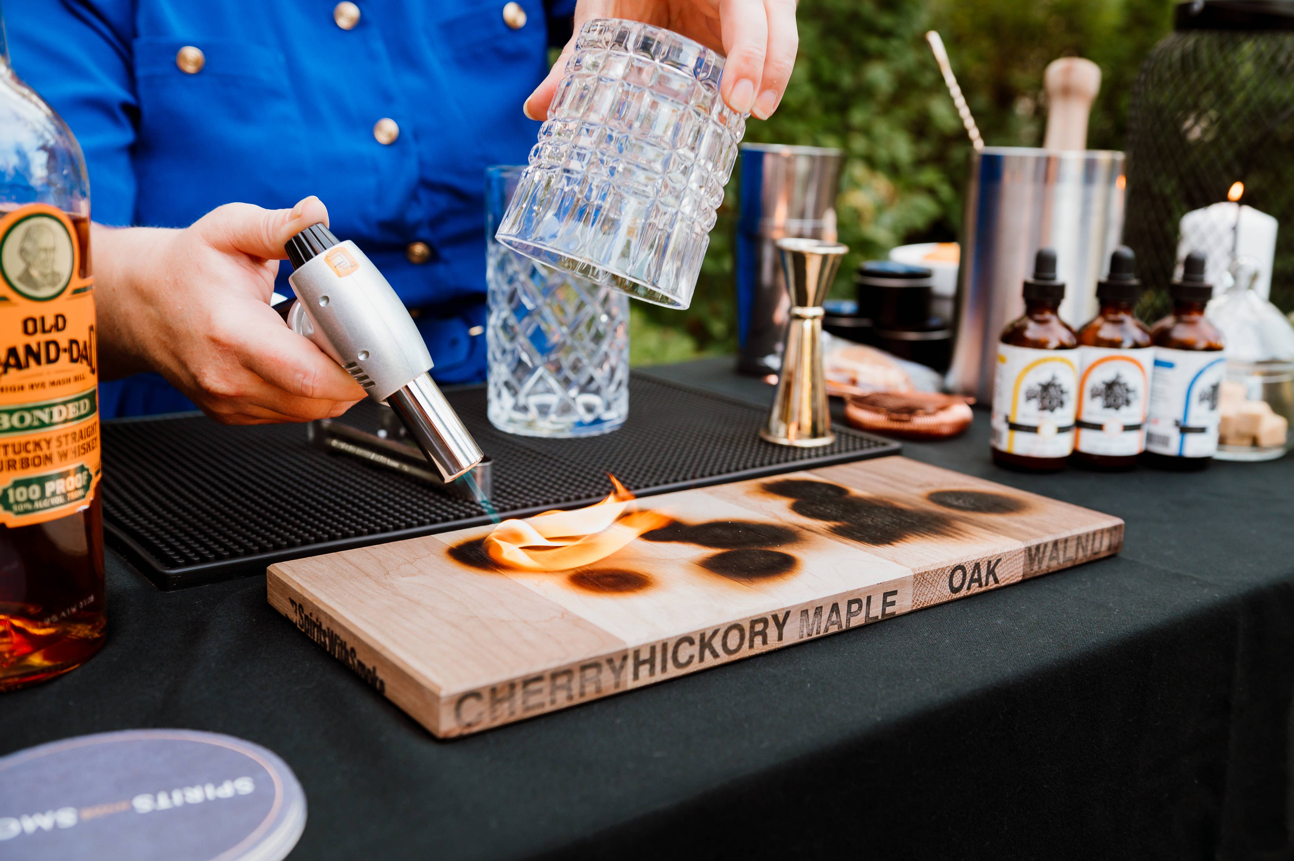 Spirits With Smoke The Home Board Smoking Board