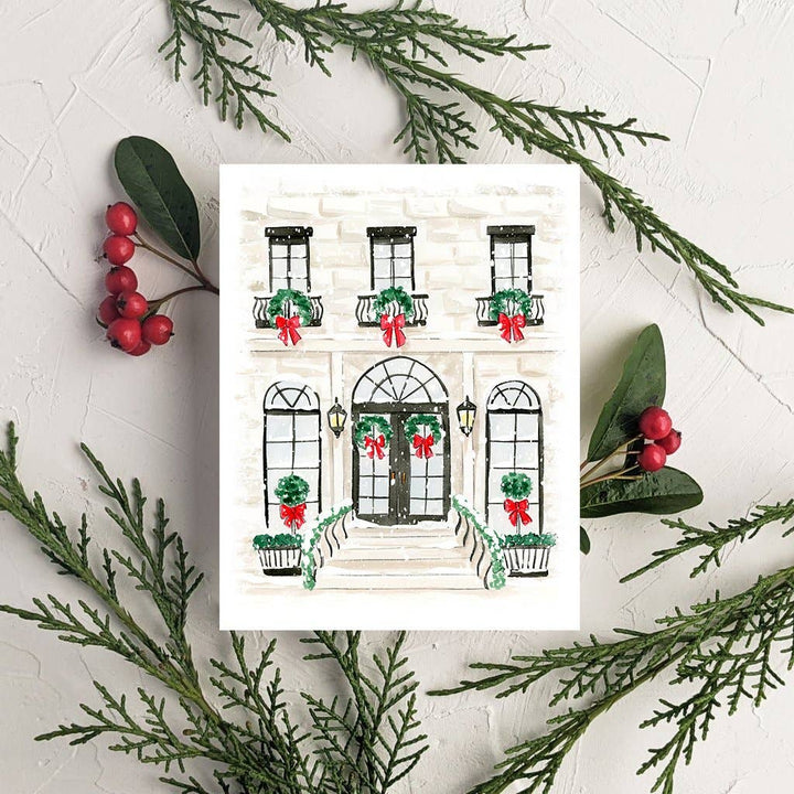 Christmas House Greeting Card