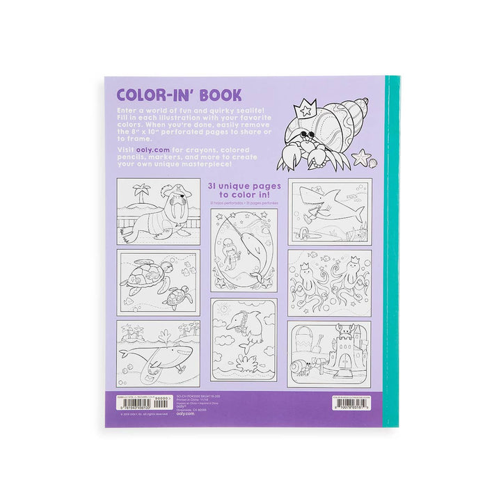 Color-in' Book: Outrageous Ocean