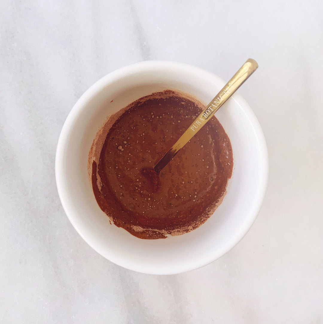 Exotic Pink Coffee Dust, Cleasing Exfoliation Mask