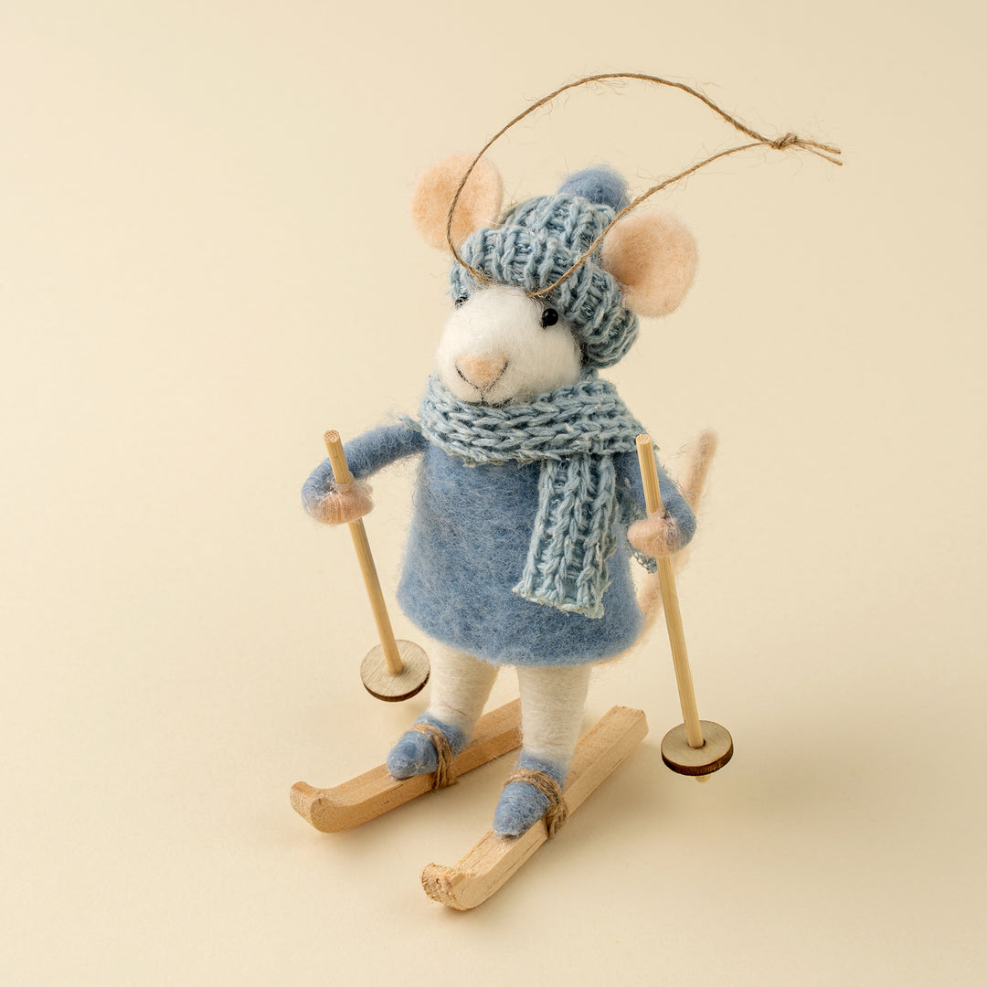 Peak Piper Mouse Ornament