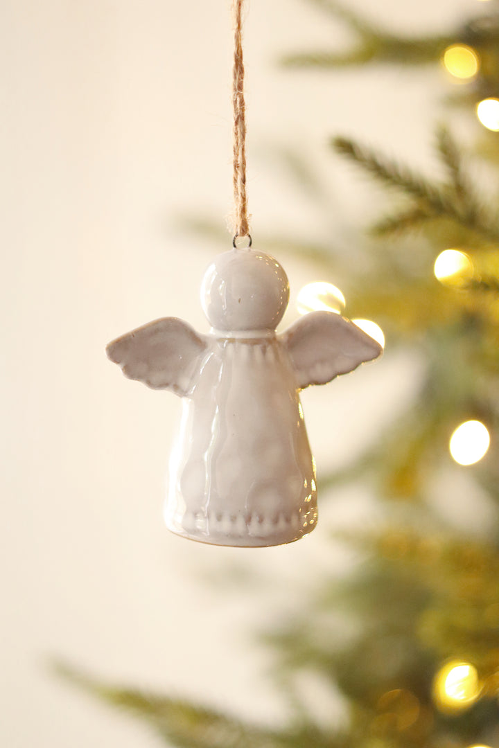 Porcelain Angel Ornament