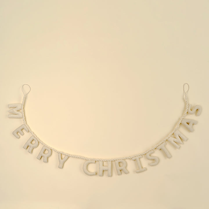 Merry Christmas Felt Garland
