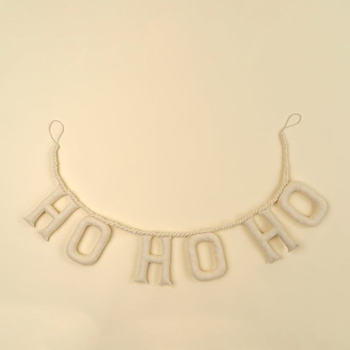 Ho Ho Ho Felt Garland