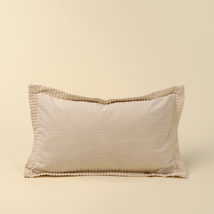 Corded Velvet Edge Pillow