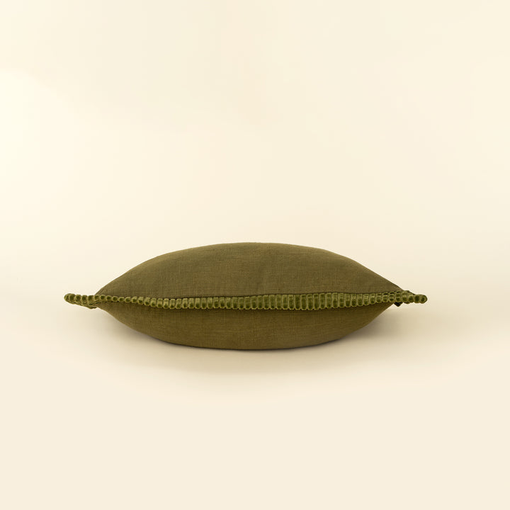 Corded Velvet Edge Pillow