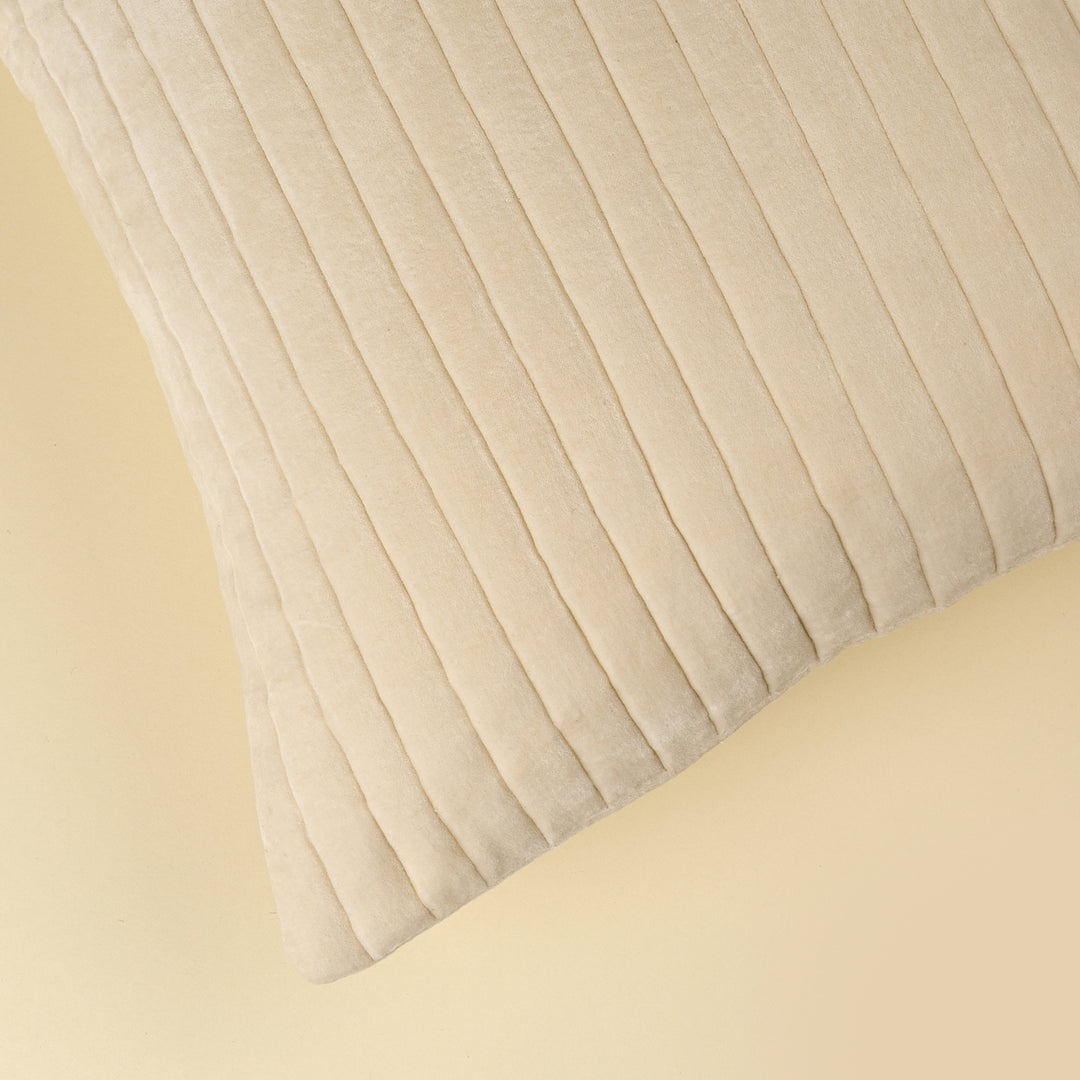 Velvet Stripe Pillow Cover Only