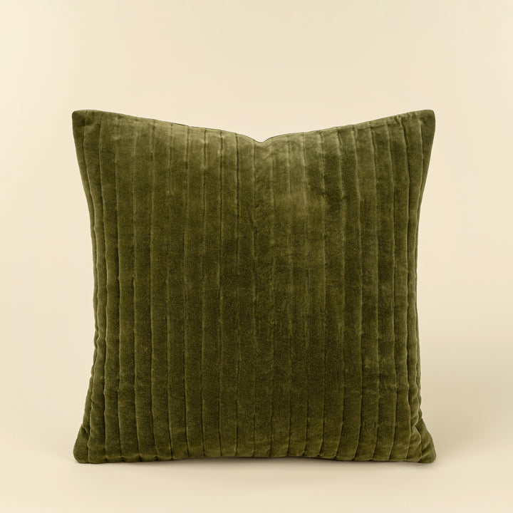 Velvet Stripe Pillow Cover Only