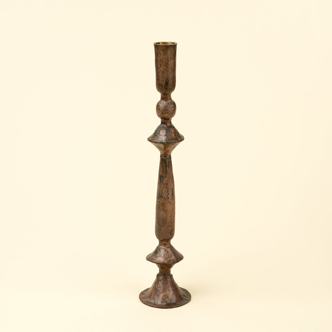 Petra Forged Candlestick