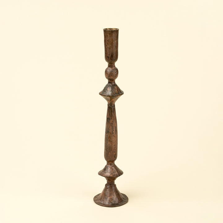 Petra Forged Candlestick