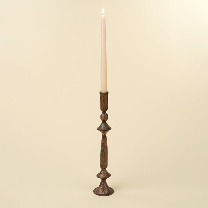Petra Forged Candlestick