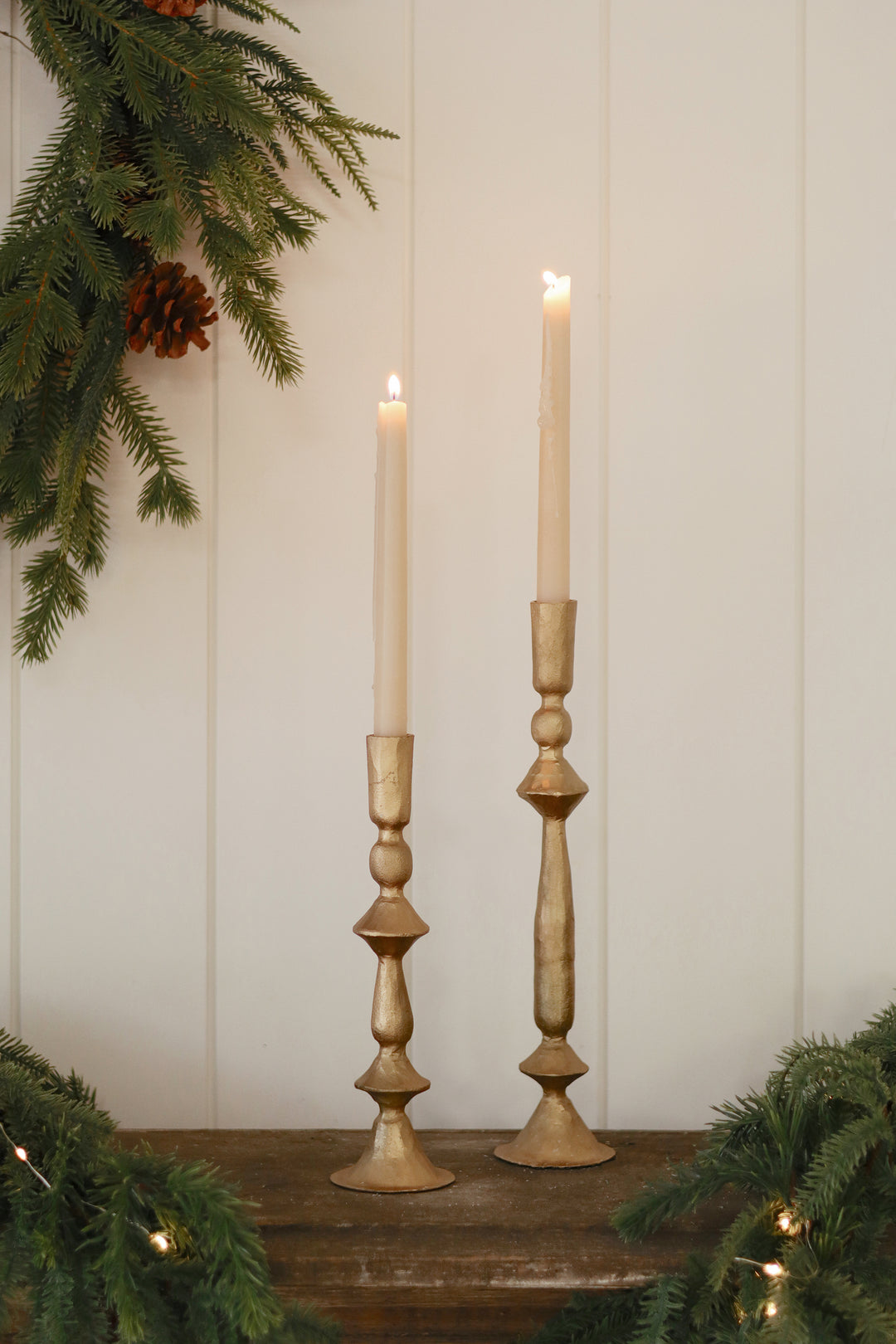 Petra Forged Candlestick