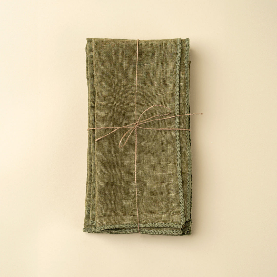Stonewashed Linen Napkins (SetOf4)