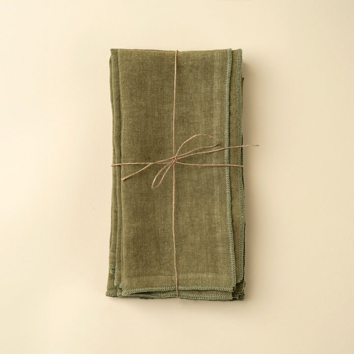 Stonewashed Linen Napkins (SetOf4)