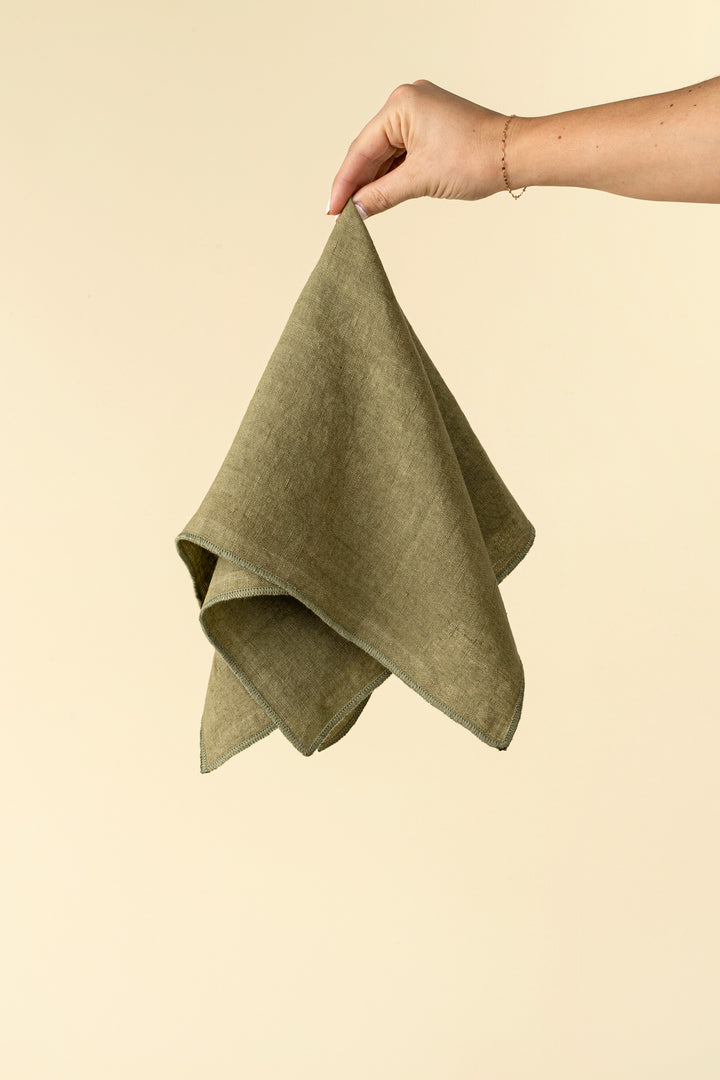 Stonewashed Linen Napkins (SetOf4)
