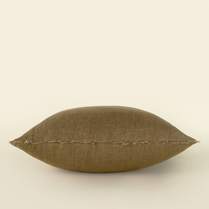 Lina Linen Pillow Hazelnut