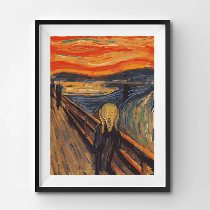 The Scream Paint By Numbers