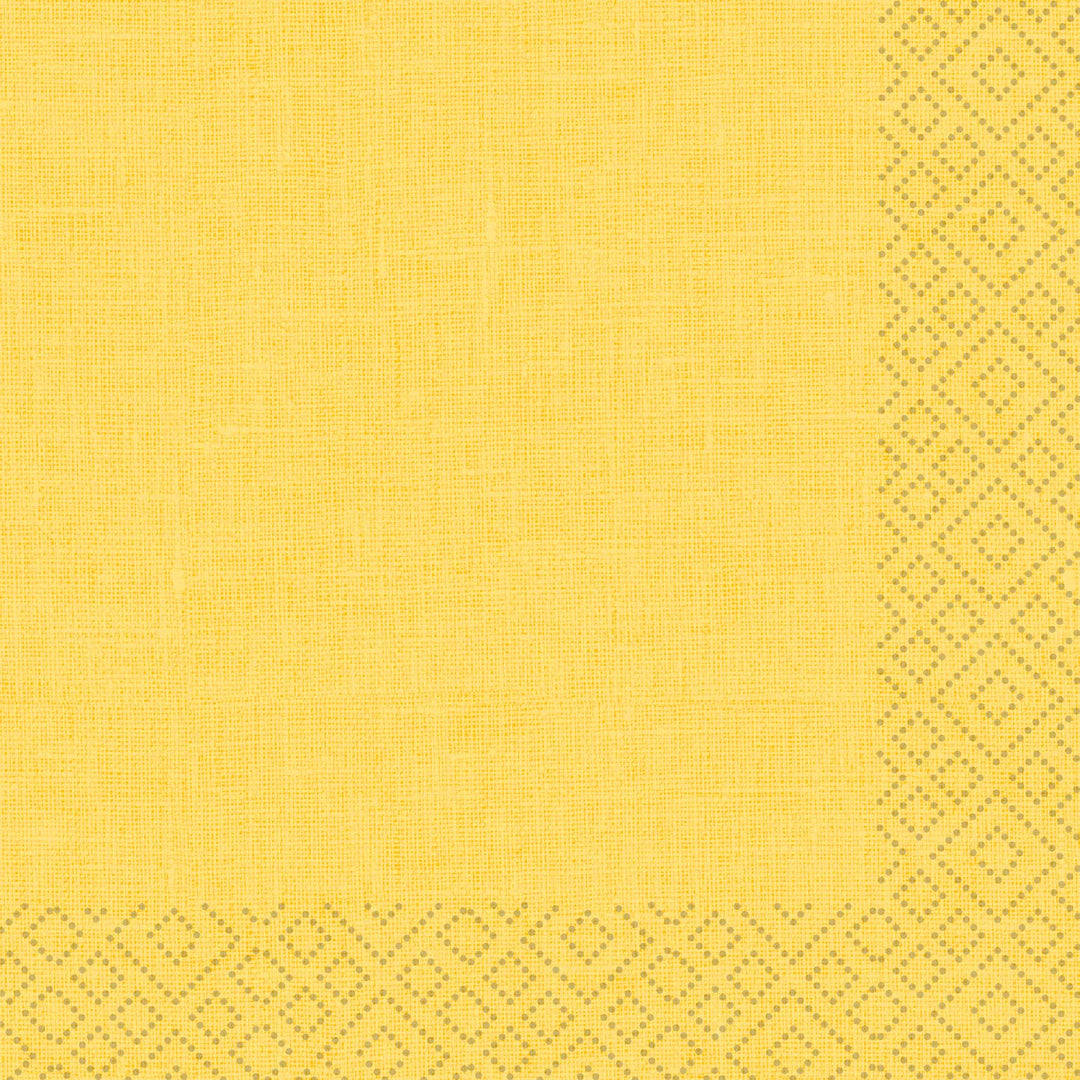 Linen Yellow Luncheon Napkin