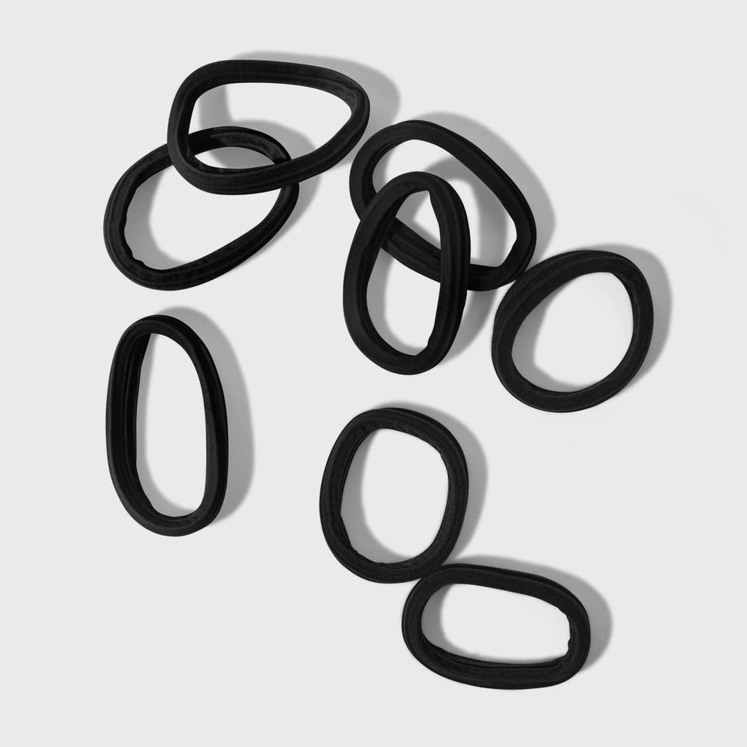 Recycled Seamless Hair Elastics 8pc Set