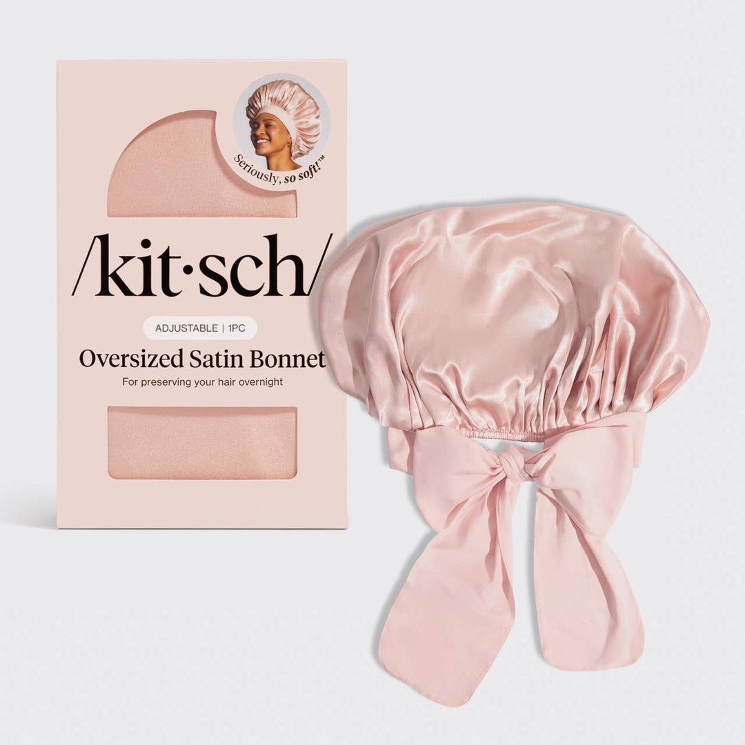 Adjustable Oversized Satin Bonnet