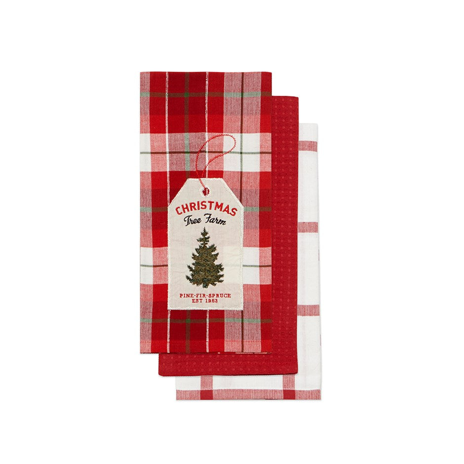 Christmas Tree Farm Kitchen Towel (SetOf3)
