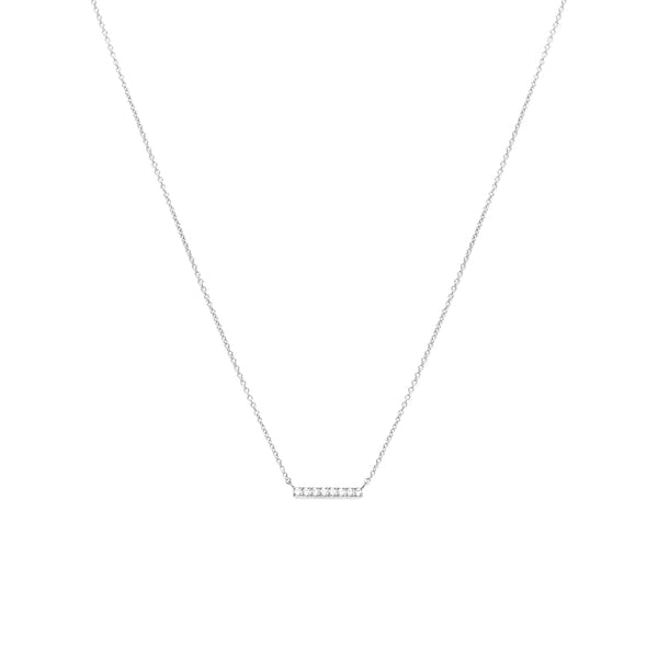 Pave Bar Necklace