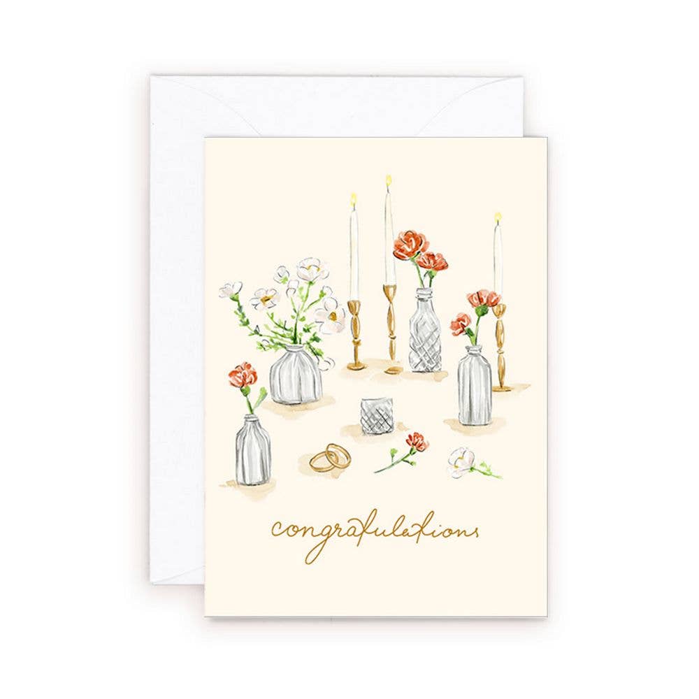 Wedded Congratulations Mini Card