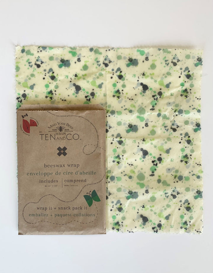 Splatter Beeswax Wrap