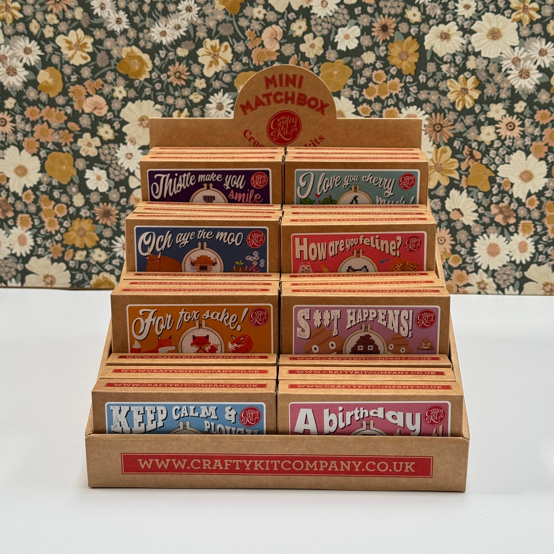 Good Luck! Mini Cross Stitch Kit