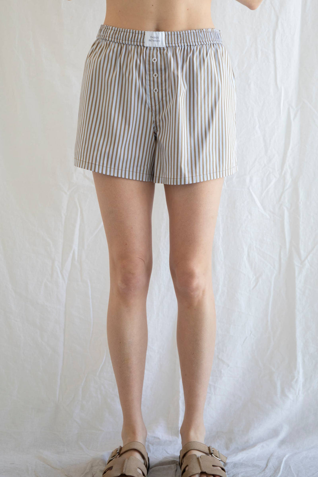 Poplin Striped Boxer Shorts