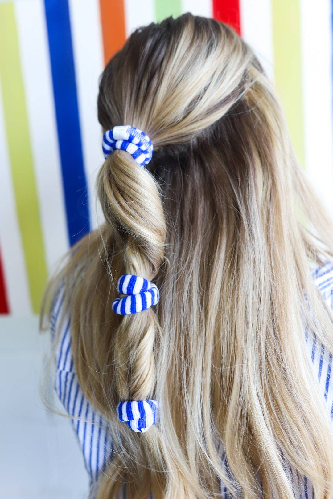 Striped Hair Ties (Pack of 3)