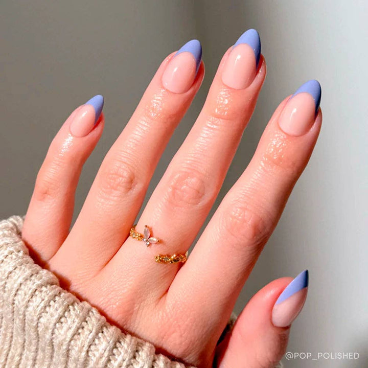 French Lilac Press-On Nails | Spring Purple