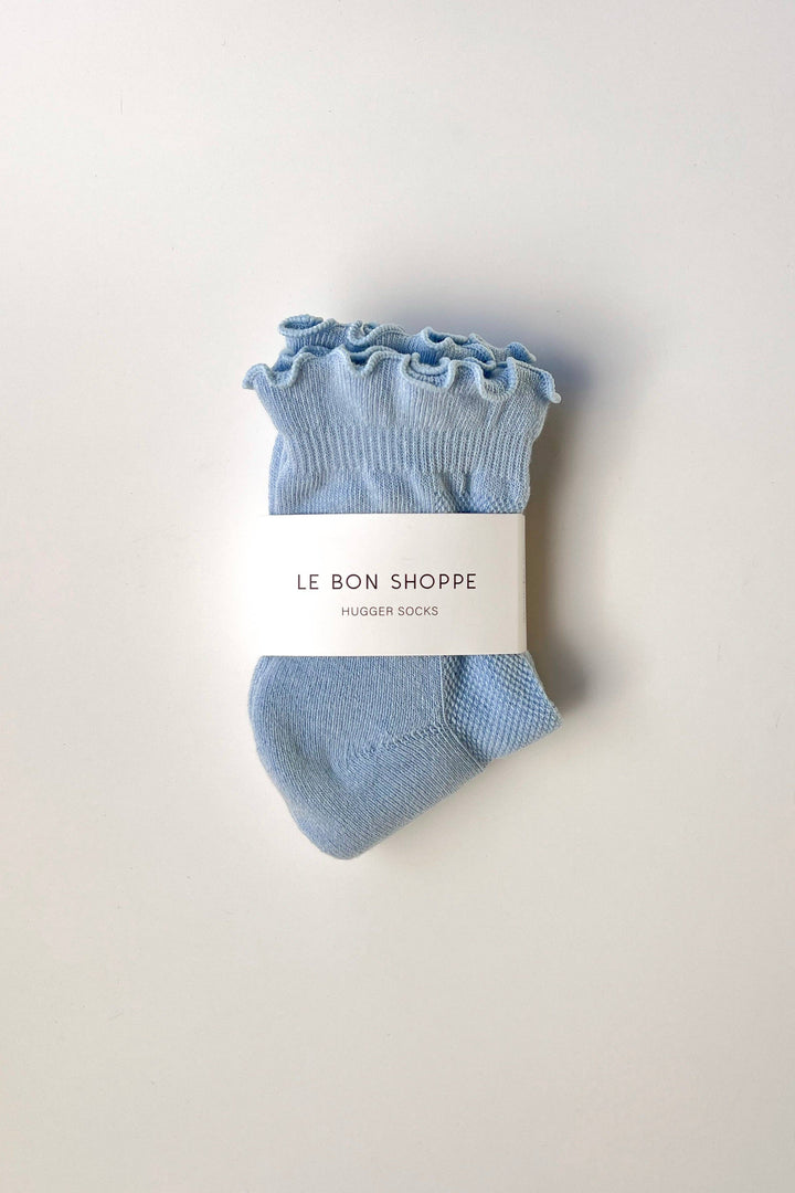 Ruffled Hugger Crew Socks