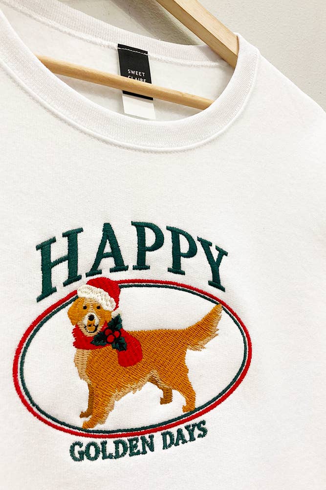 Golden Days Holiday Sweatshirt