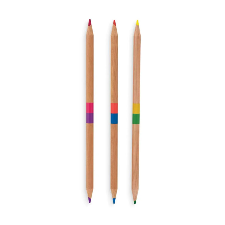 2 of A Kind Double Ended Colored Pencils