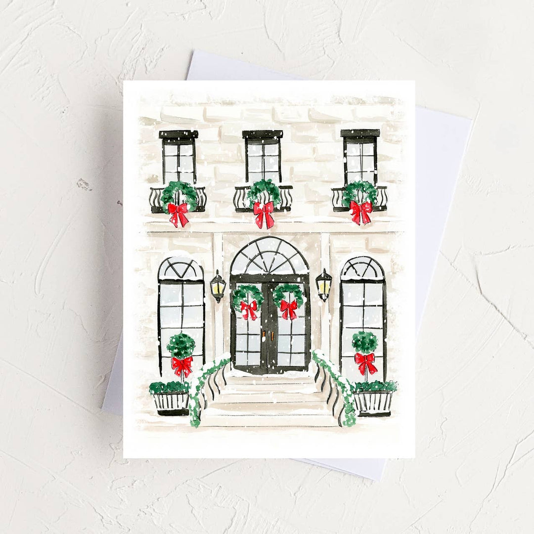 Christmas House Greeting Card