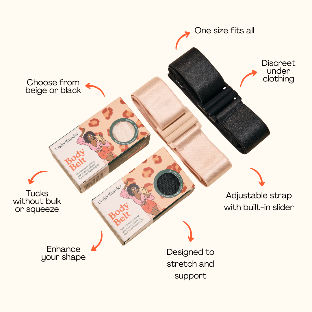 Body Belt for Fashion Styling and Shaping